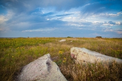 Quartzite and Wide Open Sky