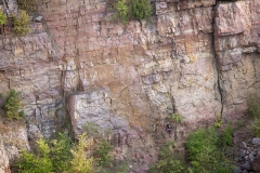 Climbing the Quartzite Cliffs