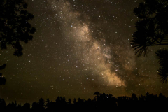 Milky Way over Alton Lake