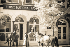 Robbing the First National Bank