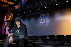 Criss Angel, Las Vegas, in the auditorium of his MindFreak Show.