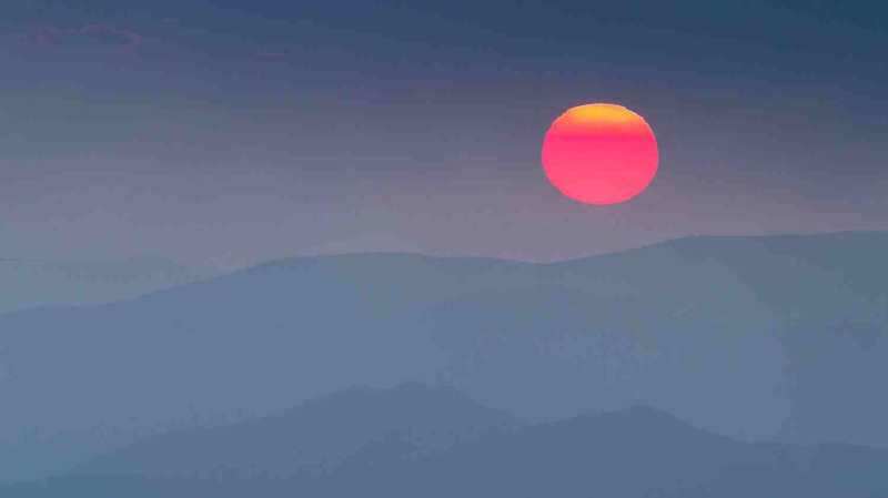 Smoky Sunset