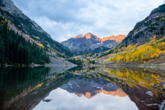 Maroon Bells Autumn Sunrise