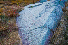 Quartzite Arrowhead at Sunset