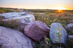 Quartzite Boulders at Sunrise