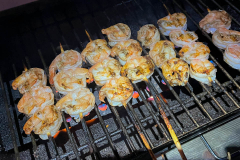 Shrimp on the grill