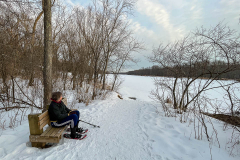 Bench by the River