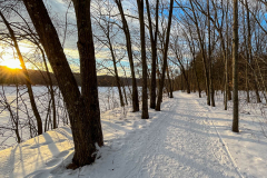 Sunrise on the Riverside Trail